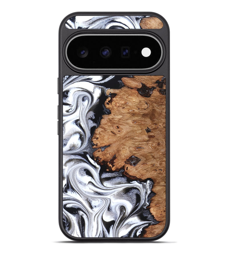 Pixel 11 Pro XL Wood Phone Case - Norman (Black & White, 831798)