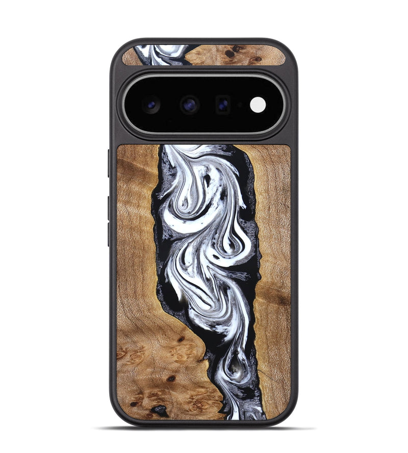 Pixel 11 Wood Phone Case - Jerold (Black & White, 831800)