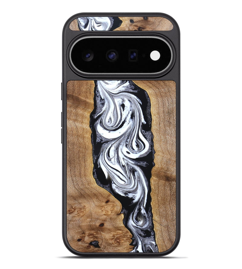 Pixel 11 Pro XL Wood Phone Case - Jerold (Black & White, 831800)