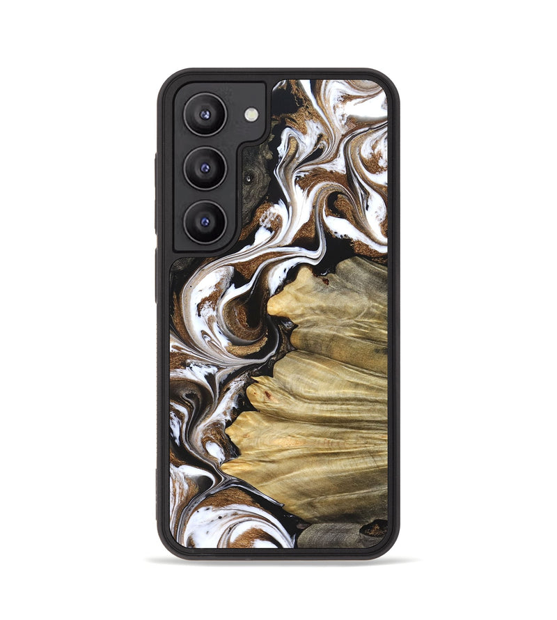 Galaxy S23 Wood Phone Case - Kahlil (Black & White, 831802)