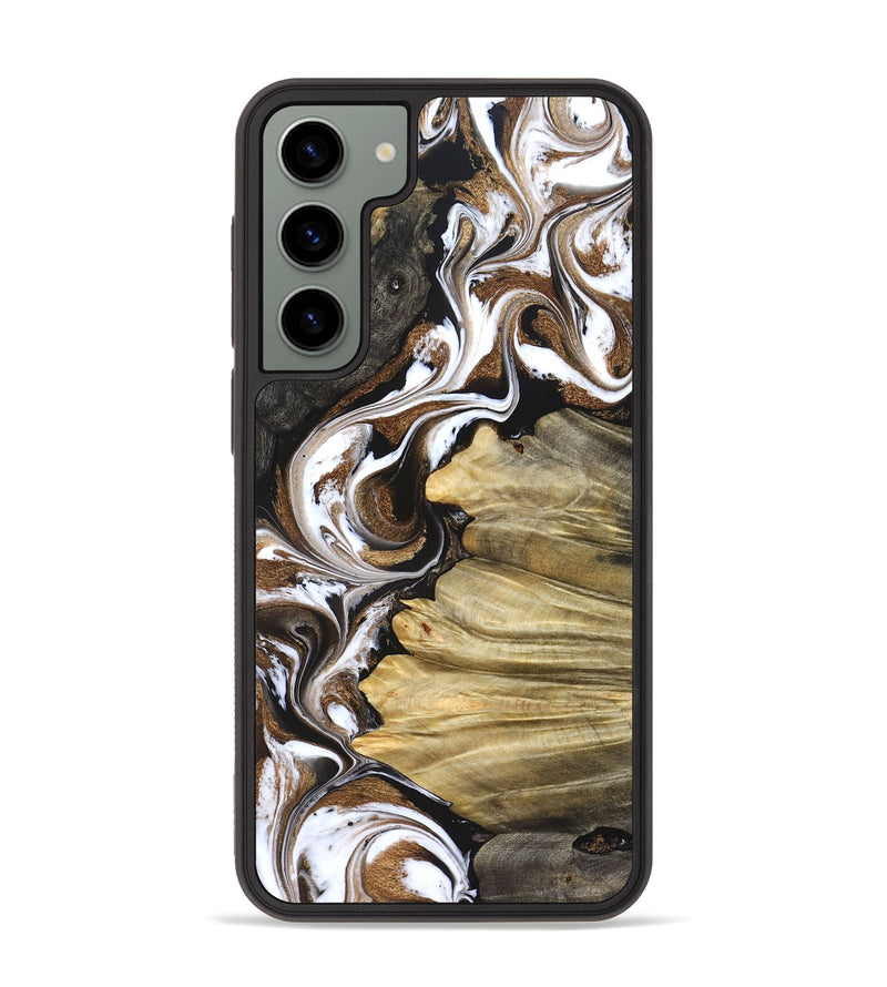 Galaxy S23 Plus Wood Phone Case - Kahlil (Black & White, 831802)
