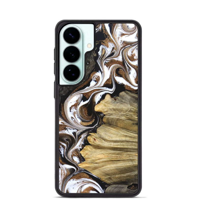 Galaxy S26 Plus Wood Phone Case - Kahlil (Black & White, 831802)