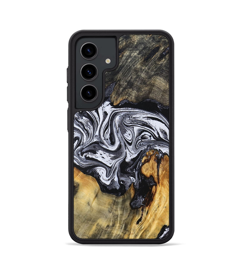 Galaxy S24 Wood Phone Case - Dewayne (Black & White, 831803)