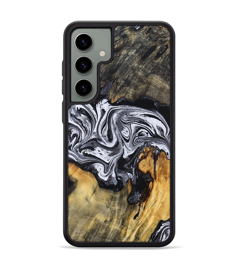 Galaxy S24 Plus Wood Phone Case - Dewayne (Black & White, 831803)