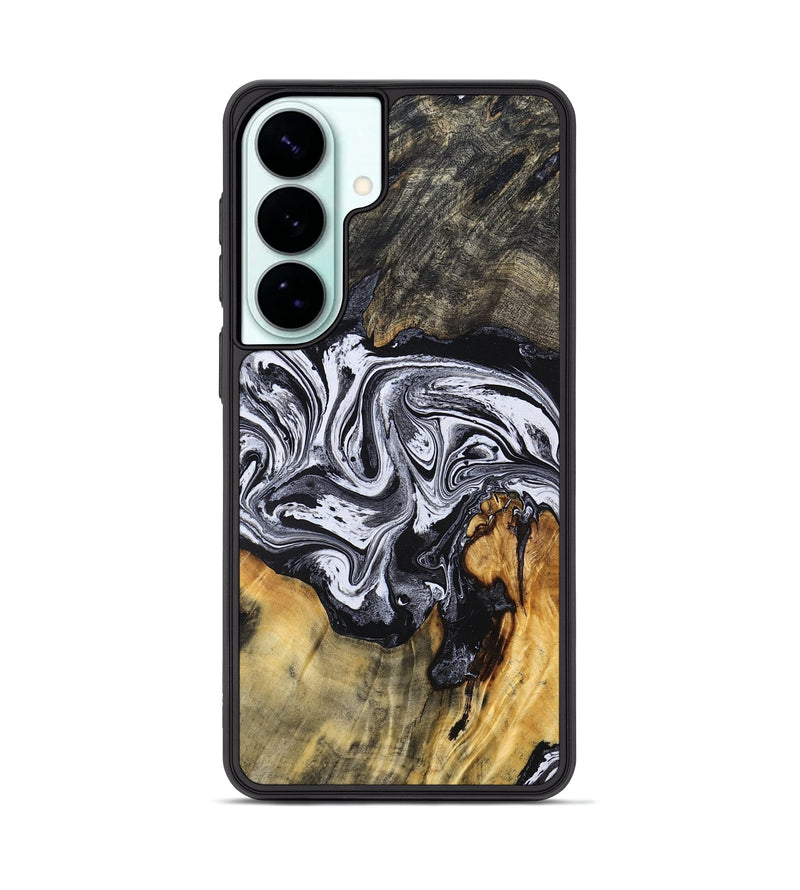Galaxy S26 Plus Wood Phone Case - Dewayne (Black & White, 831803)