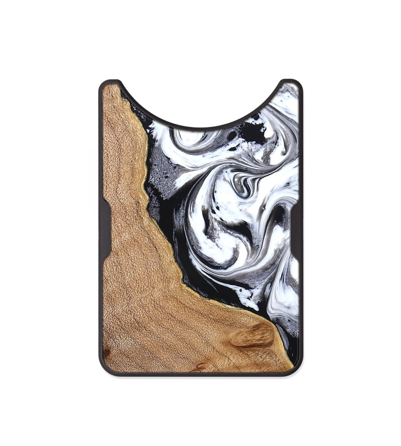 Alloy Wood Wallet - Lyndon (Black & White, 831804)
