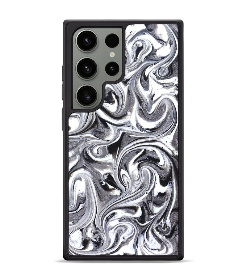 Galaxy S24 Ultra ResinArt Phone Case - Lachlan (Black & White, 831805)