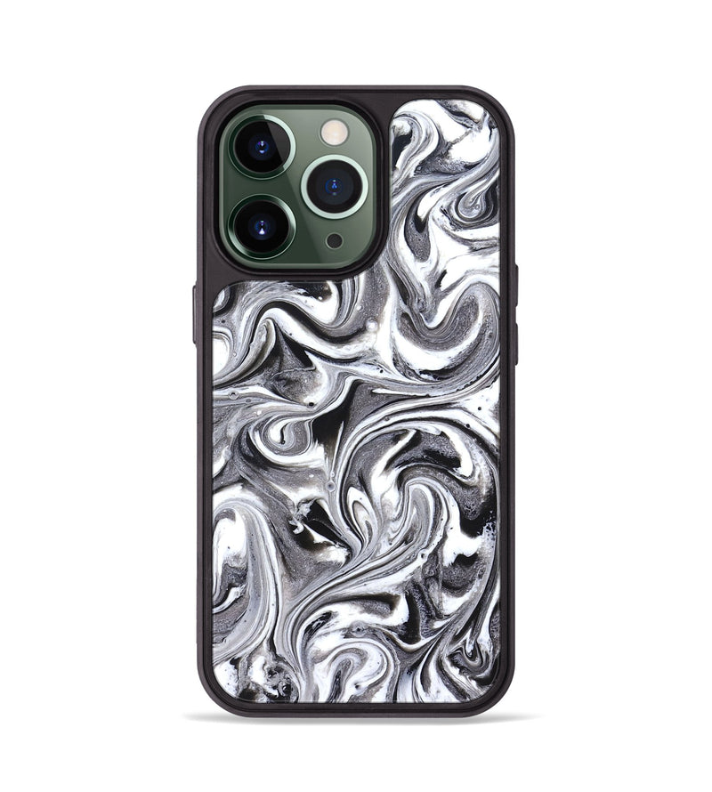 iPhone 13 Pro ResinArt Phone Case - Lachlan (Black & White, 831805)