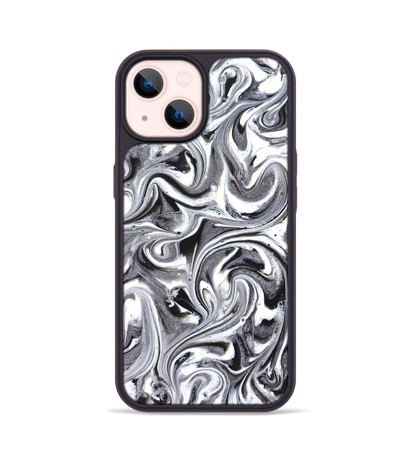 iPhone 14 ResinArt Phone Case - Lachlan (Black & White, 831805)