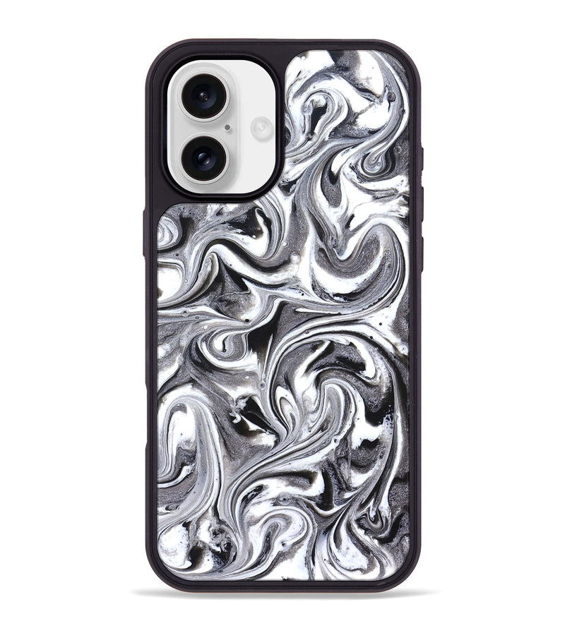 iPhone 16 Plus ResinArt Phone Case - Lachlan (Black & White, 831805)