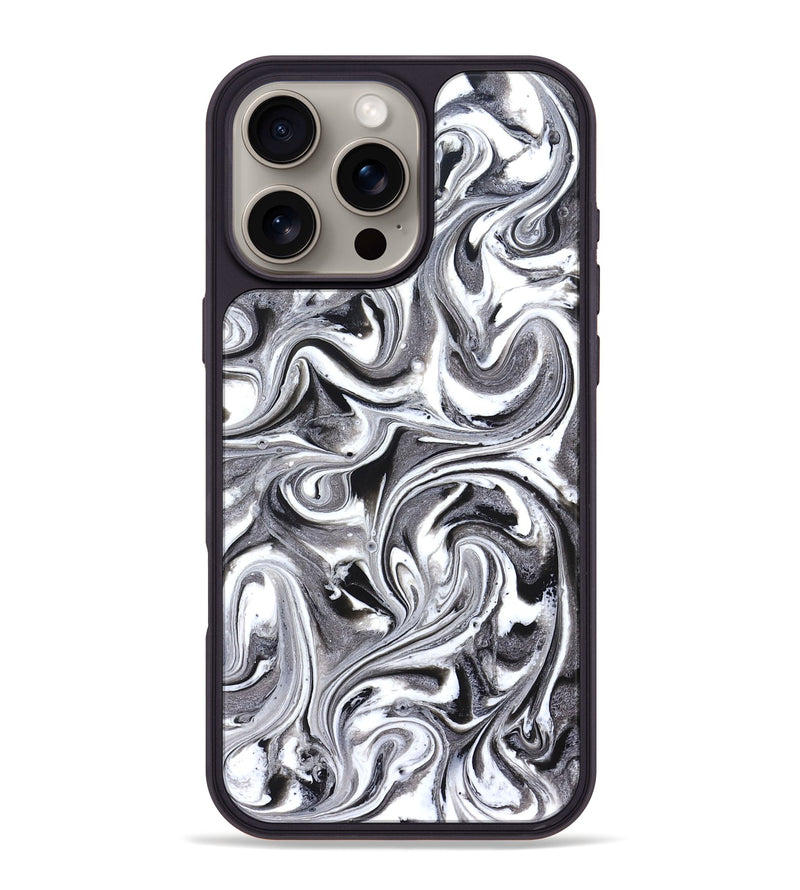 iPhone 16 Pro Max ResinArt Phone Case - Lachlan (Black & White, 831805)