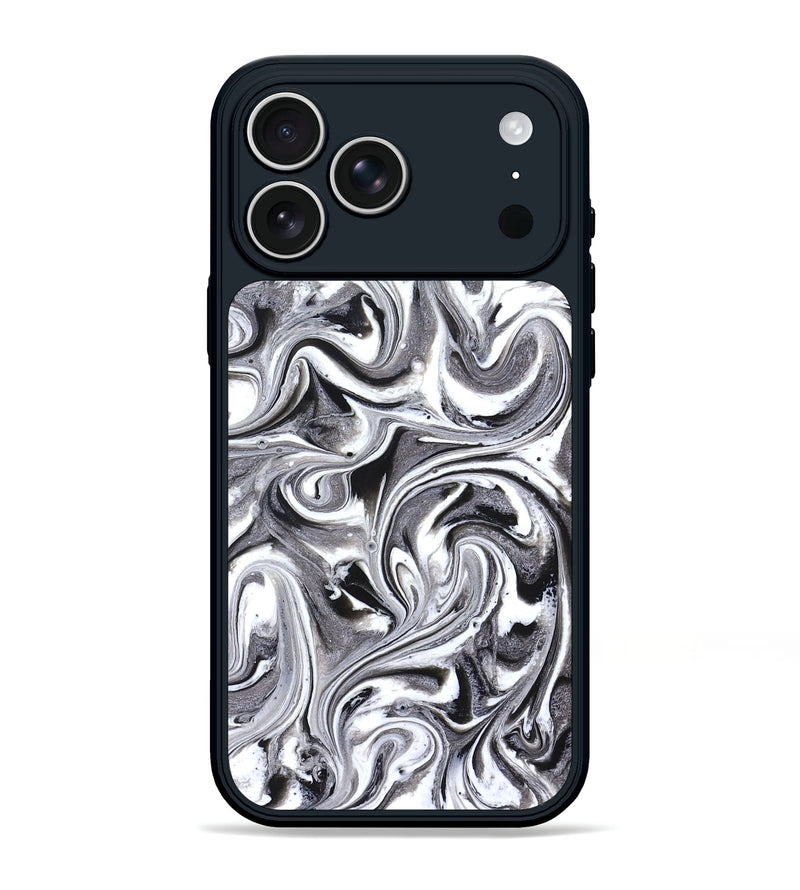 iPhone 17 Pro Max ResinArt Phone Case - Lachlan (Black & White, 831805)