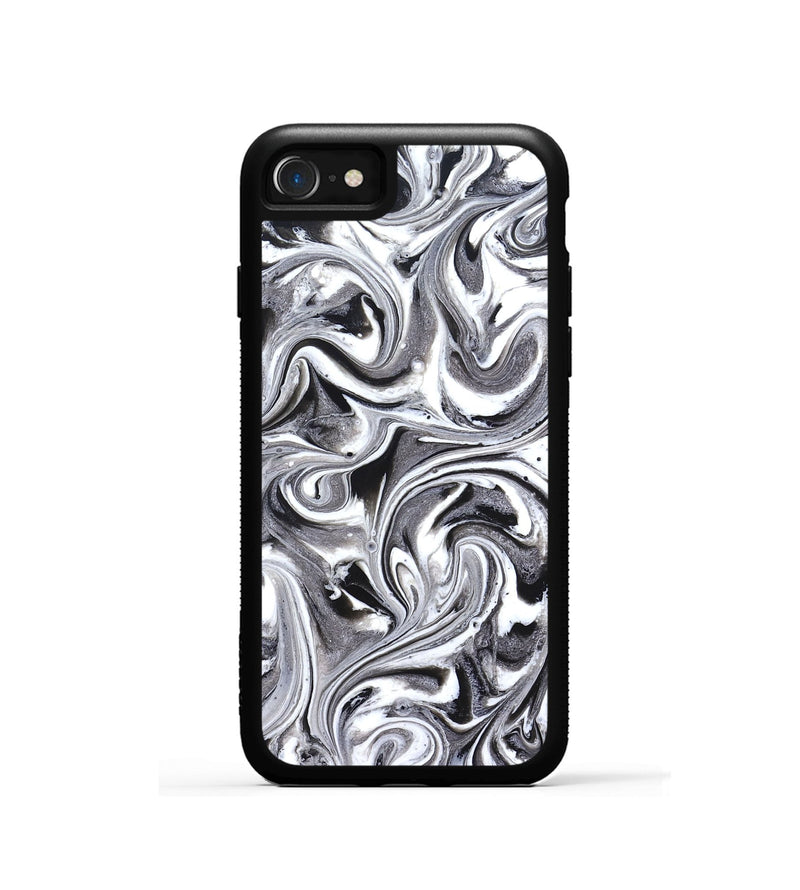iPhone SE ResinArt Phone Case - Lachlan (Black & White, 831805)