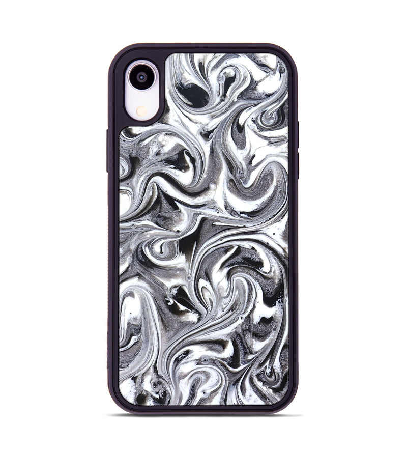 iPhone Xr ResinArt Phone Case - Lachlan (Black & White, 831805)