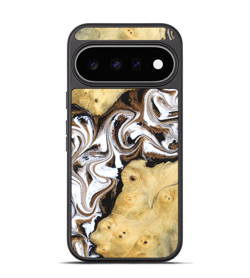 Pixel 11 Wood Phone Case - Caitlin (Black & White, 831806)