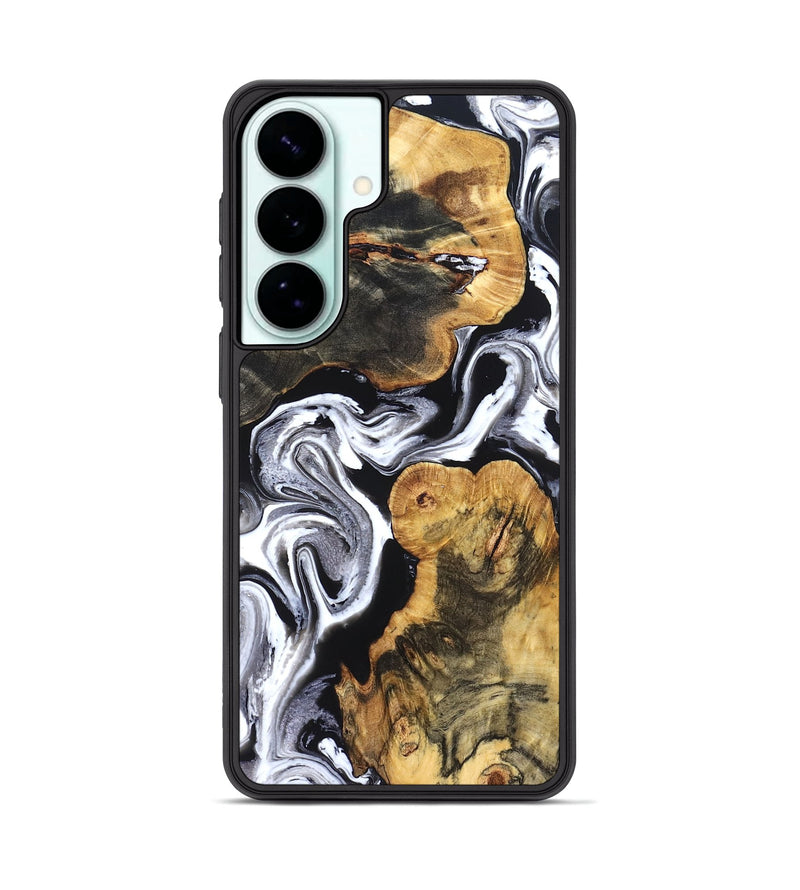 Galaxy S26 Plus Wood Phone Case - Dash (Black & White, 831807)
