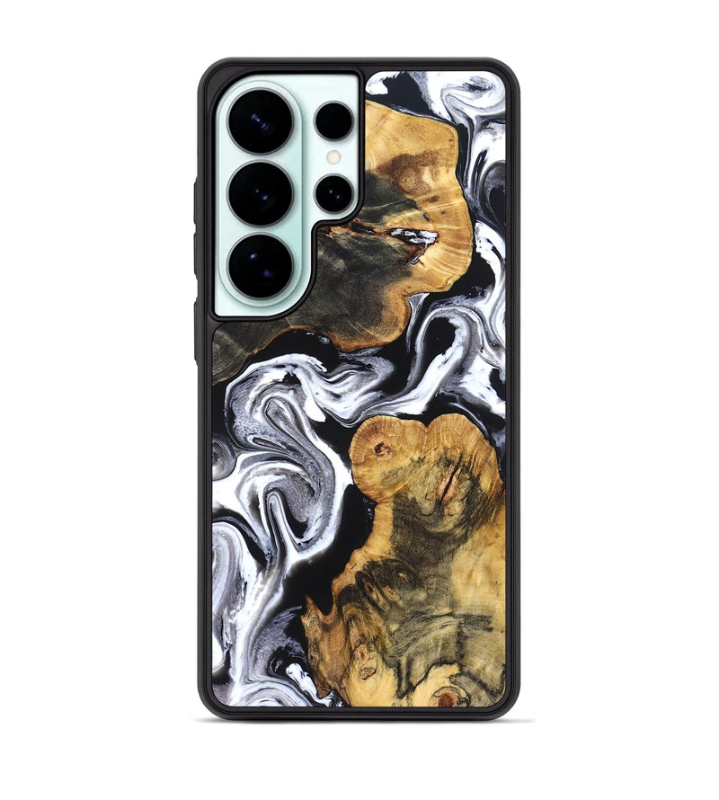 Galaxy S26 Ultra Wood Phone Case - Dash (Black & White, 831807)