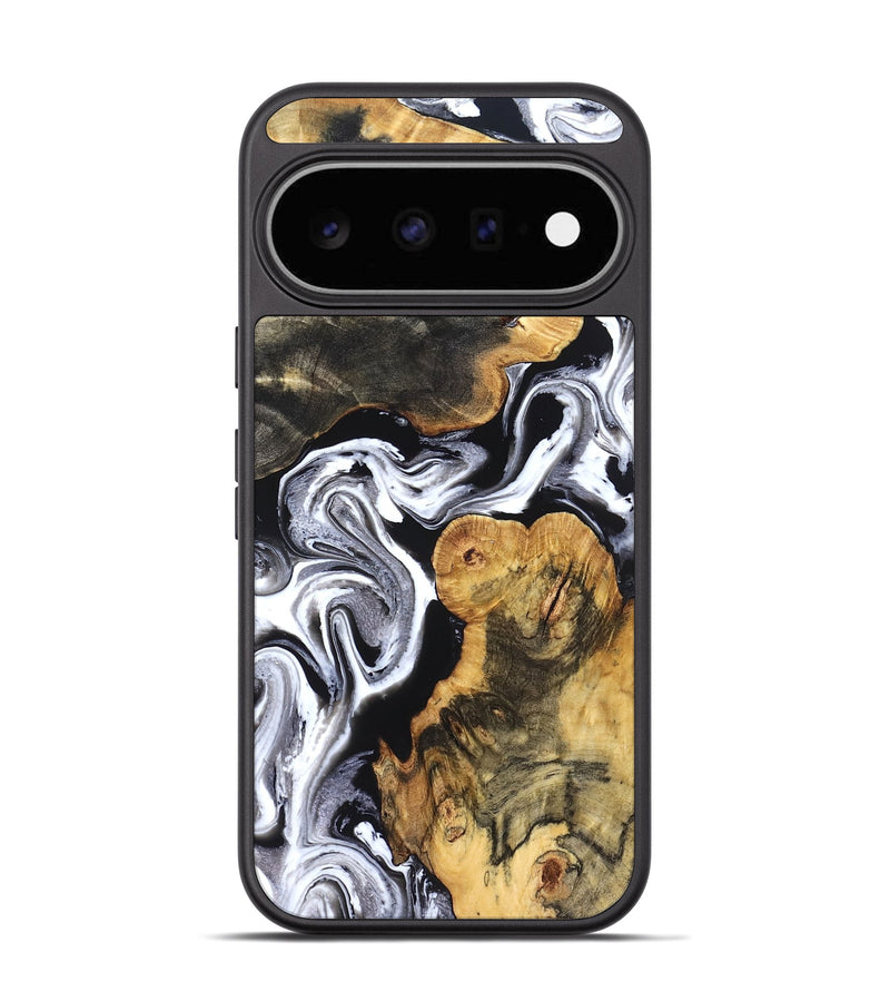 Pixel 11 Wood Phone Case - Dash (Black & White, 831807)