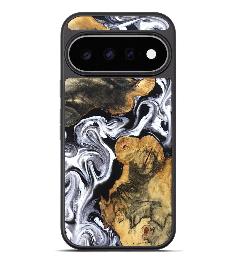 Pixel 11 Pro XL Wood Phone Case - Dash (Black & White, 831807)