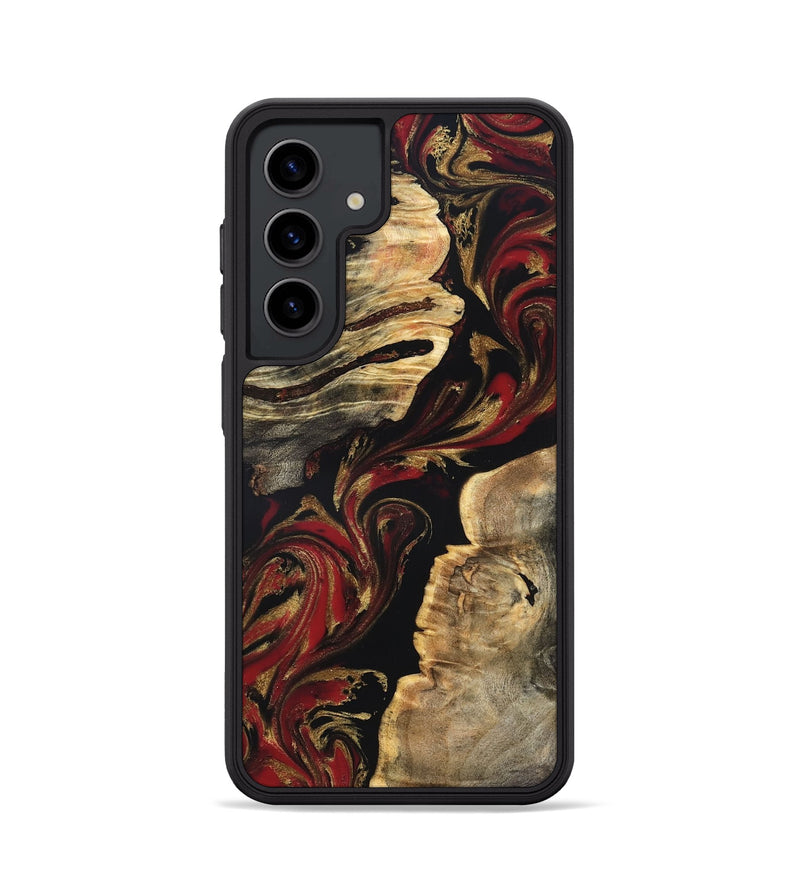 Galaxy S24 Wood Phone Case - Alonso (Red, 831808)