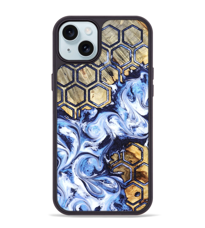 iPhone 15 Plus Wood Phone Case - Alta (Pattern, 831809)