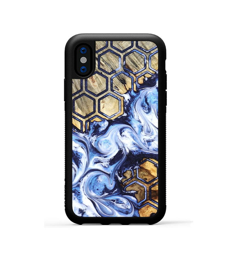 iPhone Xs Wood Phone Case - Alta (Pattern, 831809)