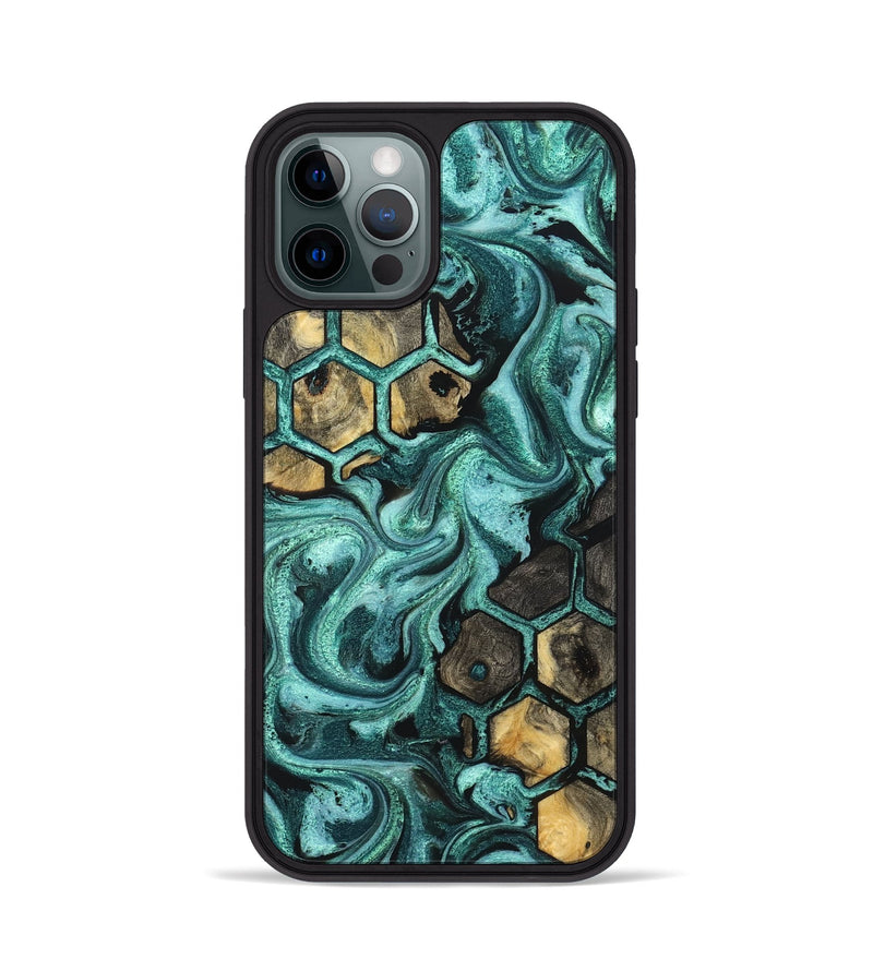 iPhone 12 Pro Wood Phone Case - Terri (Pattern, 831811)