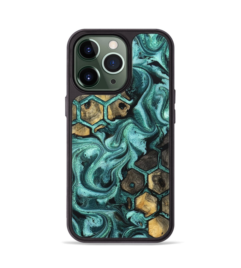 iPhone 13 Pro Wood Phone Case - Terri (Pattern, 831811)