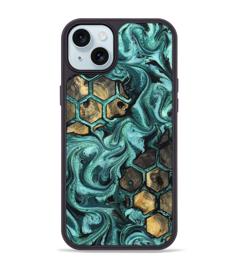 iPhone 15 Plus Wood Phone Case - Terri (Pattern, 831811)