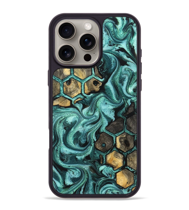 iPhone 16 Pro Max Wood Phone Case - Terri (Pattern, 831811)