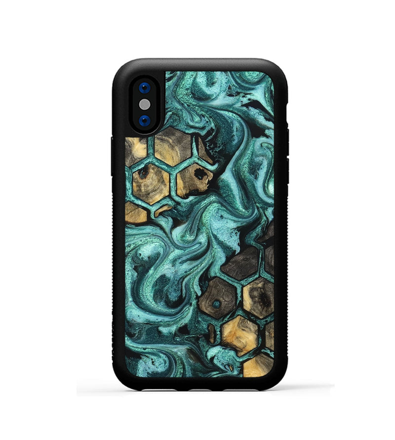 iPhone Xs Wood Phone Case - Terri (Pattern, 831811)