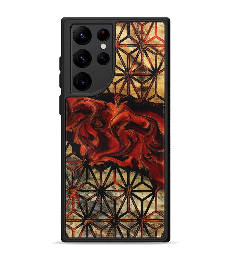 Galaxy S22 Ultra Wood Phone Case - Roger (Pattern, 831812)