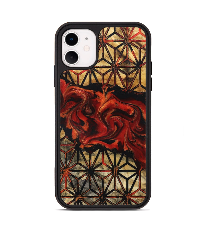 iPhone 11 Wood Phone Case - Roger (Pattern, 831812)