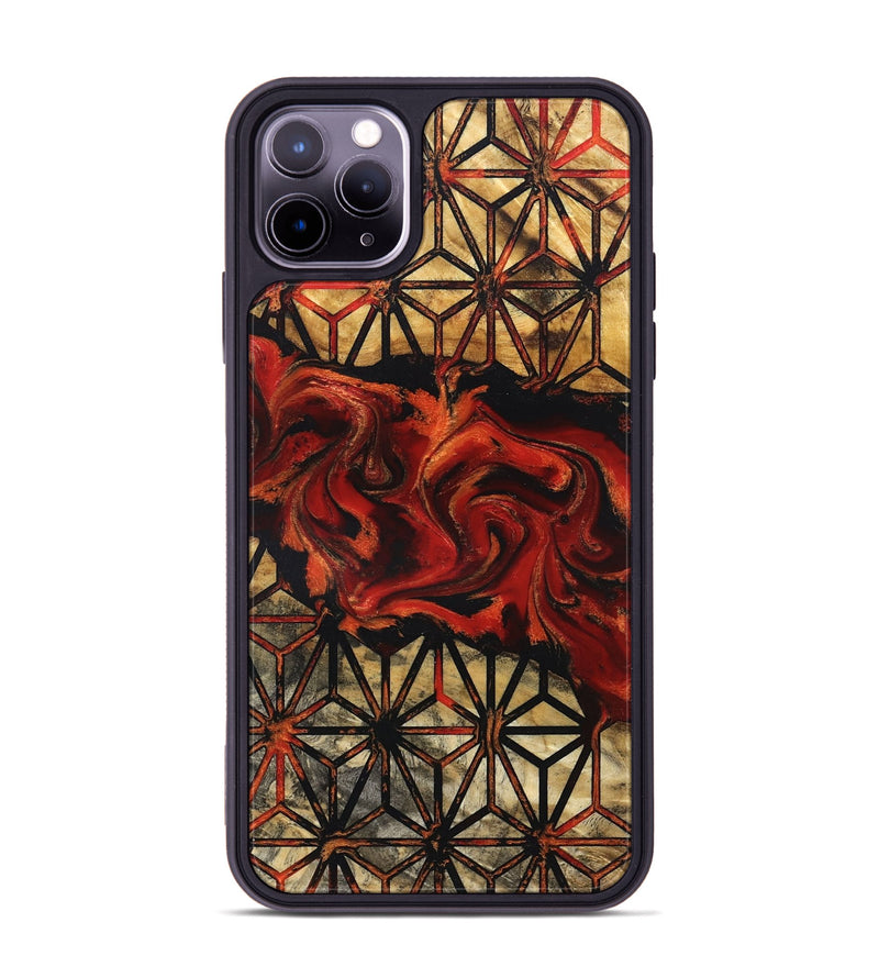 iPhone 11 Pro Max Wood Phone Case - Roger (Pattern, 831812)