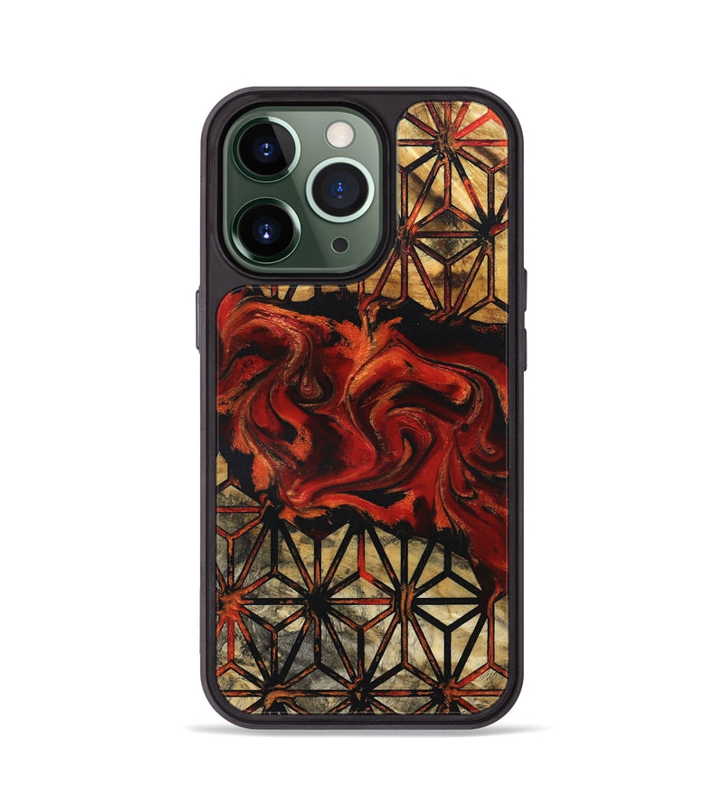 iPhone 13 Pro Wood Phone Case - Roger (Pattern, 831812)