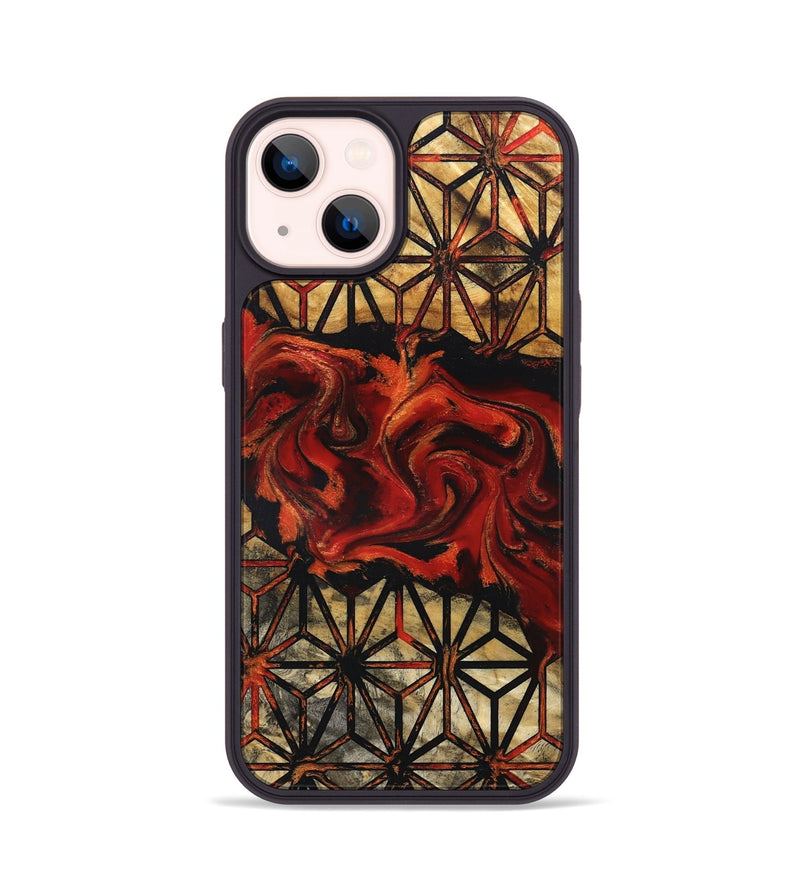 iPhone 14 Wood Phone Case - Roger (Pattern, 831812)
