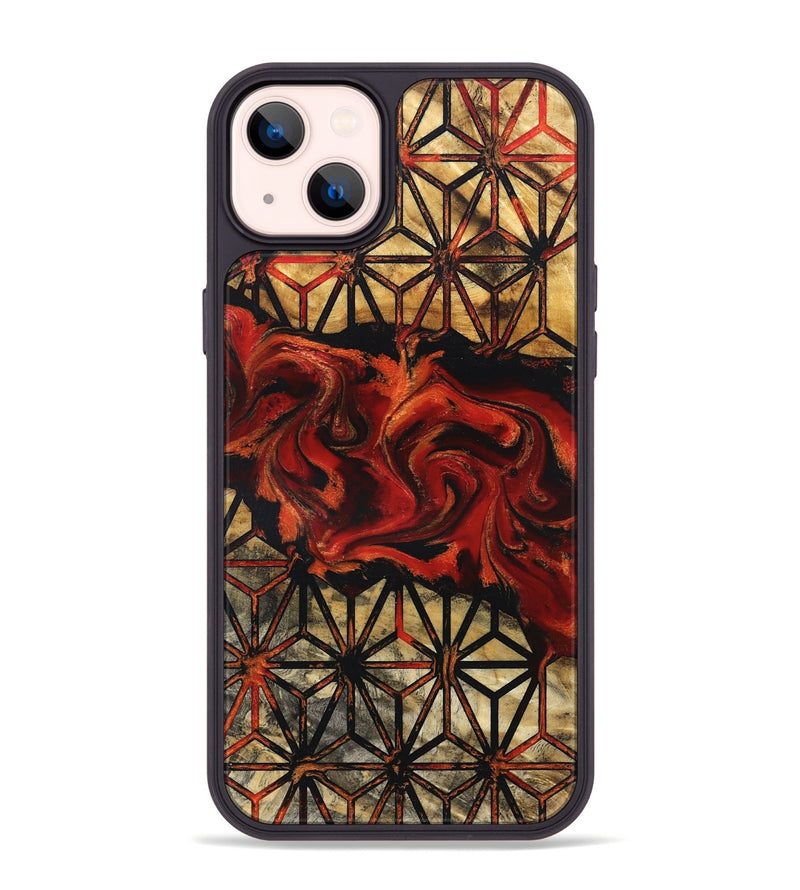 iPhone 14 Plus Wood Phone Case - Roger (Pattern, 831812)