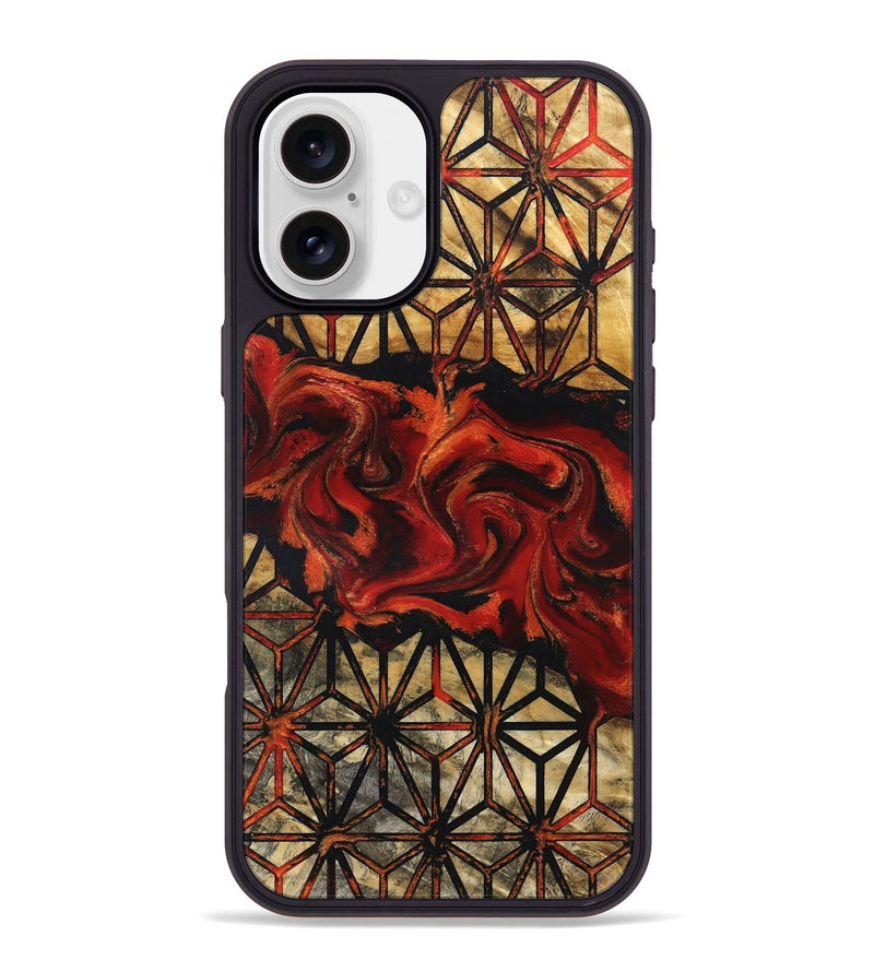iPhone 16 Plus Wood Phone Case - Roger (Pattern, 831812)