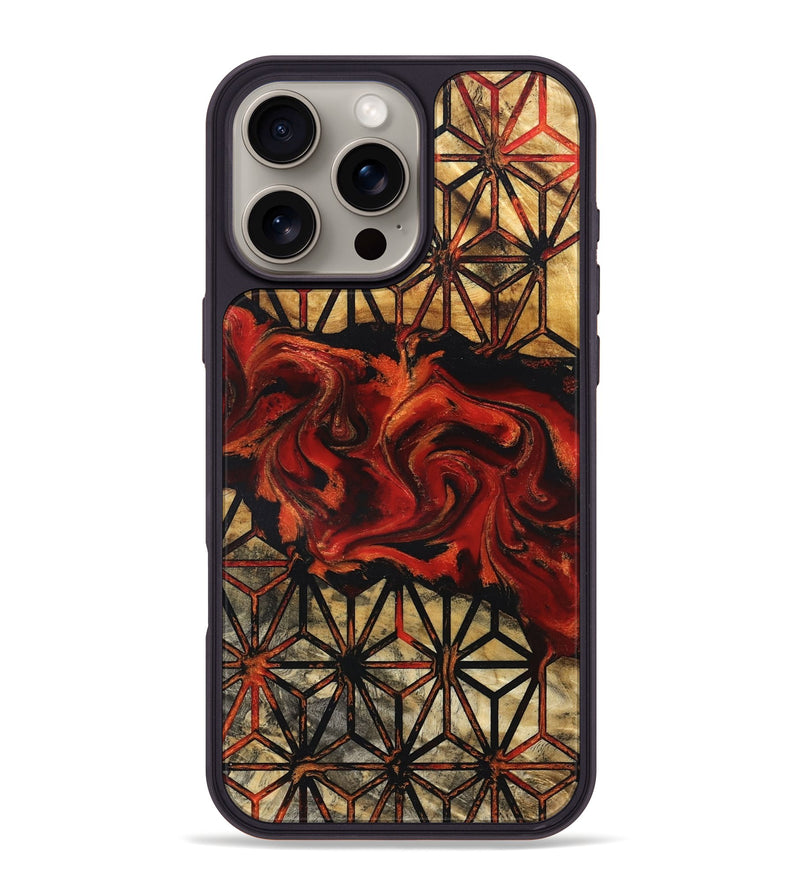 iPhone 16 Pro Max Wood Phone Case - Roger (Pattern, 831812)