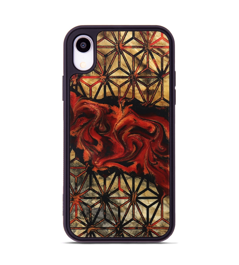 iPhone Xr Wood Phone Case - Roger (Pattern, 831812)