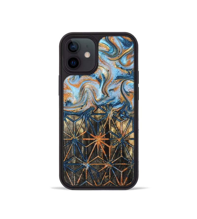 iPhone 12 mini Wood Phone Case - Lizette (Pattern, 831813)