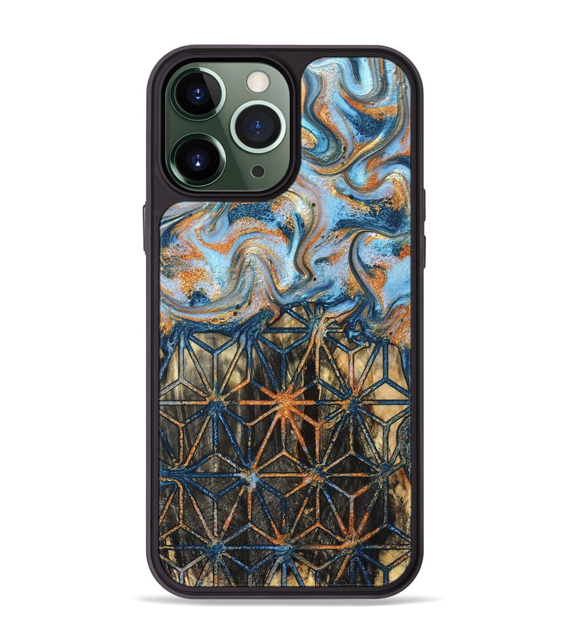 iPhone 13 Pro Max Wood Phone Case - Lizette (Pattern, 831813)