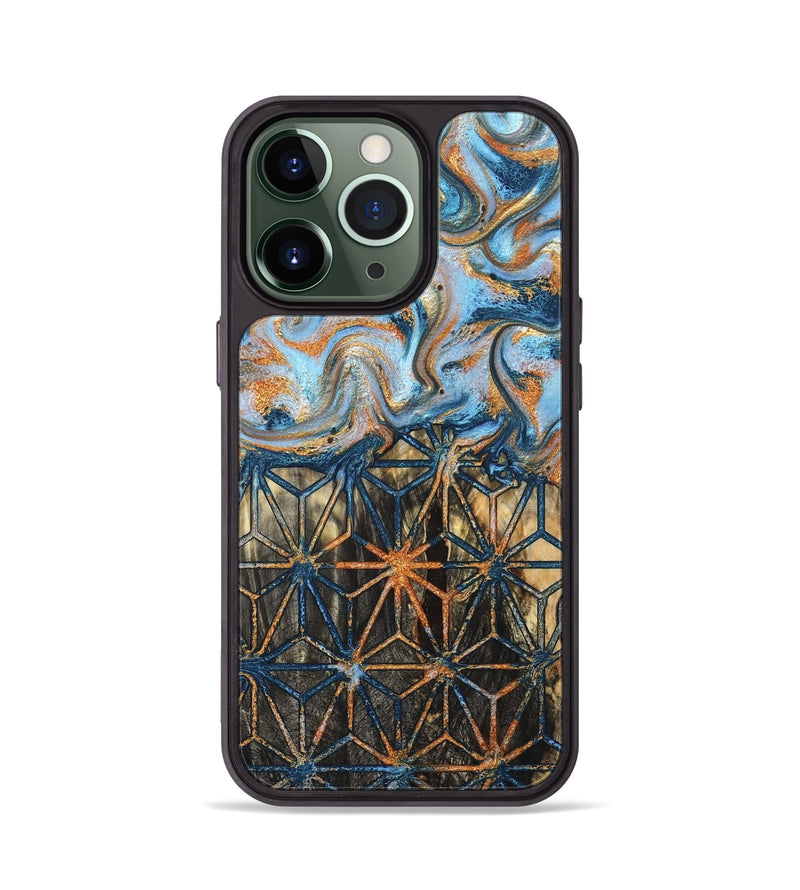 iPhone 13 Pro Wood Phone Case - Lizette (Pattern, 831813)
