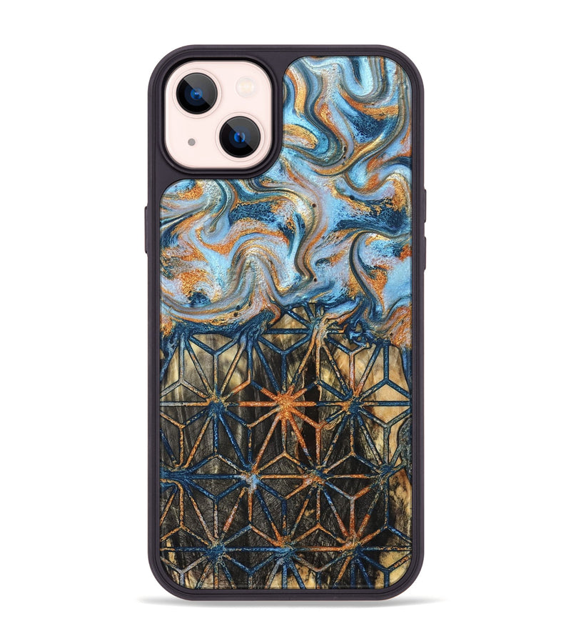 iPhone 14 Plus Wood Phone Case - Lizette (Pattern, 831813)