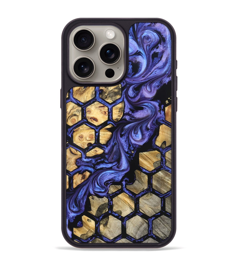 iPhone 15 Pro Max Wood Phone Case - Portia (Pattern, 831814)