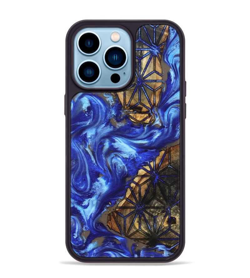 iPhone 14 Pro Max Wood Phone Case - Ella (Pattern, 831815)
