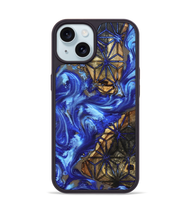 iPhone 15 Wood Phone Case - Ella (Pattern, 831815)