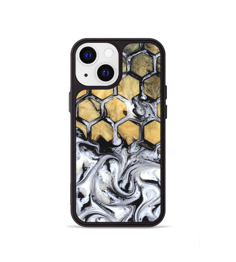 iPhone 13 mini Wood Phone Case - Shirlee (Pattern, 831816)