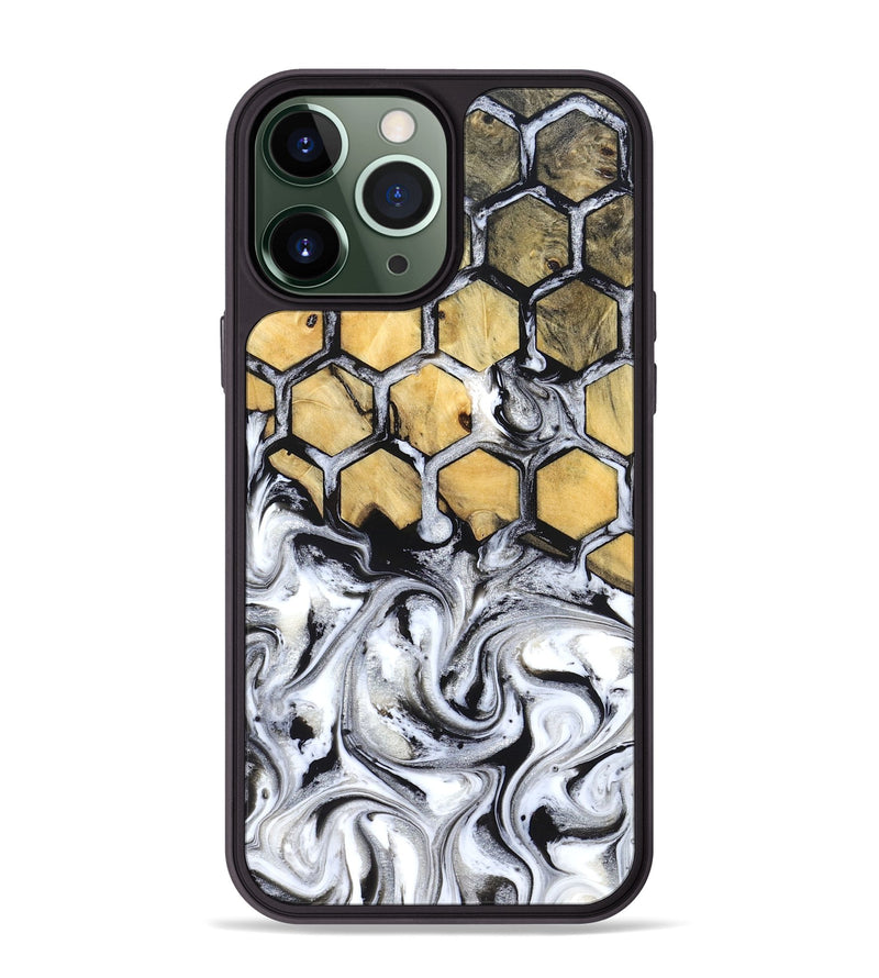 iPhone 13 Pro Max Wood Phone Case - Shirlee (Pattern, 831816)