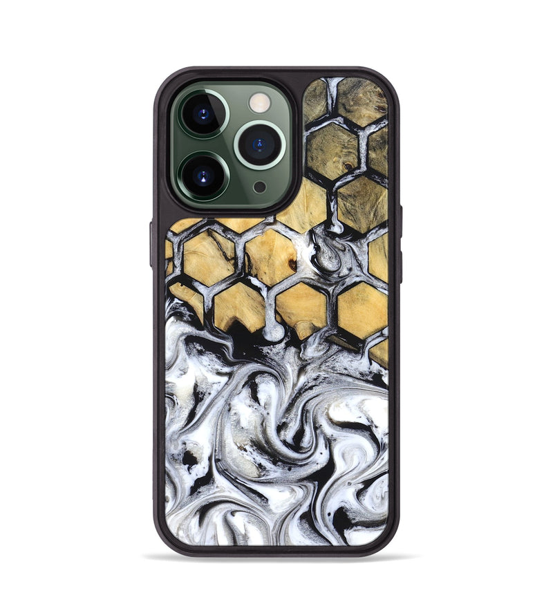 iPhone 13 Pro Wood Phone Case - Shirlee (Pattern, 831816)
